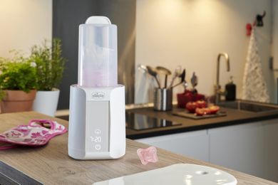 Chicco, incalzitor de biberon cu sterilizator, 4in1, alb