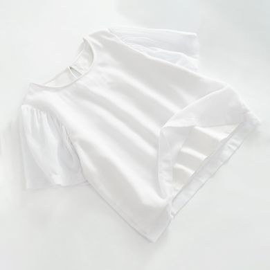 Cool Club, Bluza cu maneca scurta pentru fete, alb