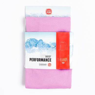 Cool Club, Bluza termica cu maneca lunga pentru fete, violet
