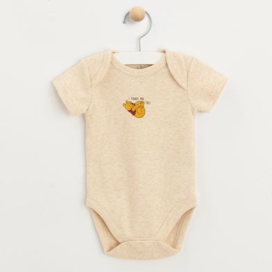 Cool Club, Body cu maneca scurta pentru baieti, mix, imprimeu Winnie the Pooh, set, 4 buc.