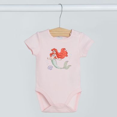 Cool Club, Body cu maneca scurta pentru fete, mix, imprimeu Disney Princess, set, 3 buc.