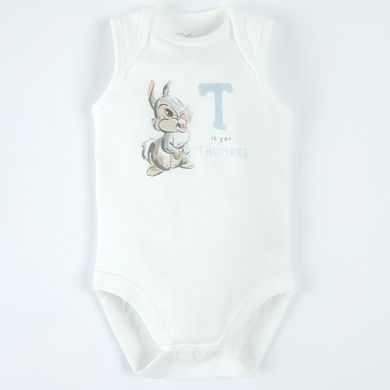 Cool Club, Body fara maneci pentru baieti, mix, imprimeu Bambi, set, 5 buc.