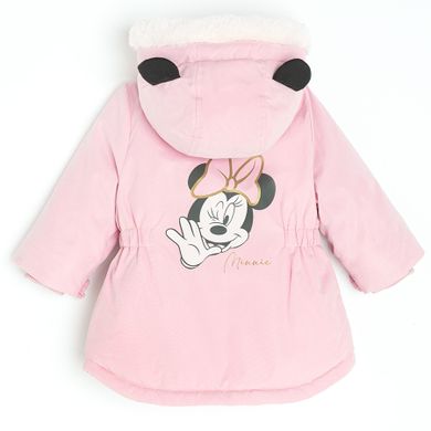 Cool Club, Geaca cu gluga pentru fete, calduroasa, roz, imprimeu Minnie Mouse