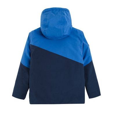 Cool Club, Geaca de schi cu gluga pentru baieti, culoare bleumarin si albastru, umplutura PrimaLoft