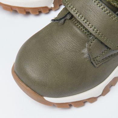 Cool Club, Ghete de iarna pentru baieti, kaki, imprimeu Create new stories
