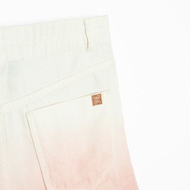 Cool Club, Pantaloni scurti de blugi pentru fete, alb-roz