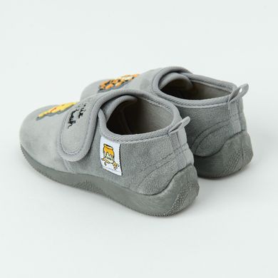 Cool Club, Papuci de casa pentru baieti, gri, imprimeu Winnie the Pooh