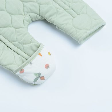 Cool Club, Pijama calduroasa tip salopeta pentru bebelusi, menta verde
