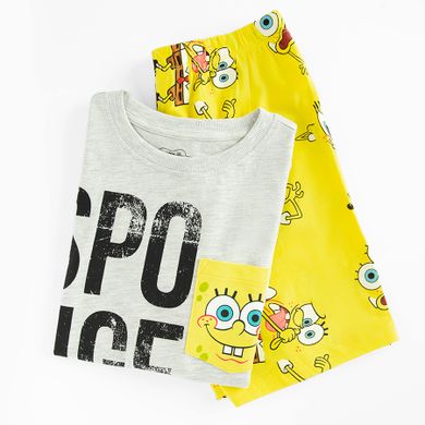 Cool Club, Pijama pentru baieti, mix, imprimeu SpongeBob