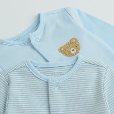 Cool Club, Pijama tip salopeta pentru baieti, albastru, set, 2 buc.
