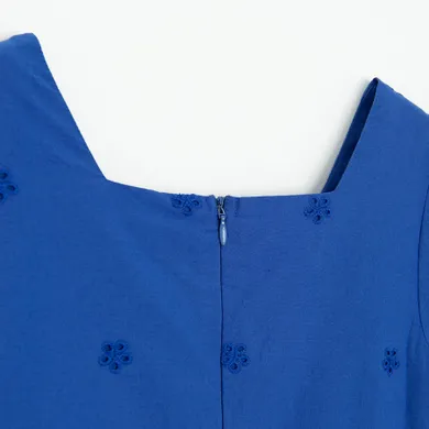 Cool Club, Rochie cu maneca scurta pentru fete, albastru