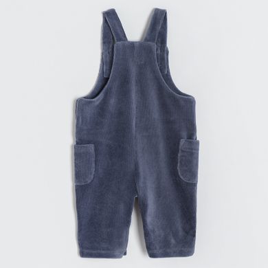 Cool Club, Set pentru baieti, Body cu maneca lunga, Salopeta, bumbac organic, mix