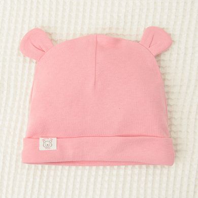 Cool Club, Set pentru fete, Body cu maneca lunga, Pantaloni cu botosei, Caciula, roz-alb, imprimeu Winnie the Pooh