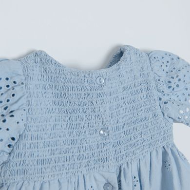 Cool Club, Set pentru fete, Rochie cu maneca scurta pentru fete, Bentita, albastru