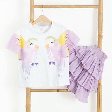 Cool Club, Set pentru fete, Tricou, Fusta, mix