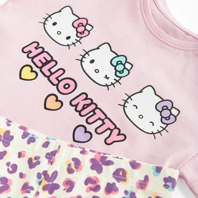Cool Club, Set pentru fete, Tricou, Pantaloni scurti, mix, imprimeu Hello Kitty
