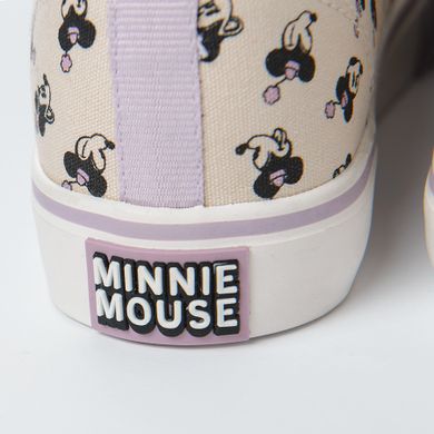 Cool Club, Tenisi pentru fete, bej, imprimeu Minnie Mouse
