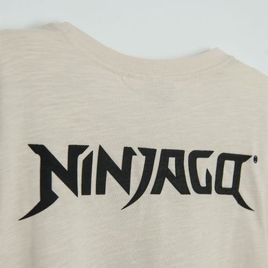 Cool Club, Tricou pentru baieti, bej, LEGO Ninjago