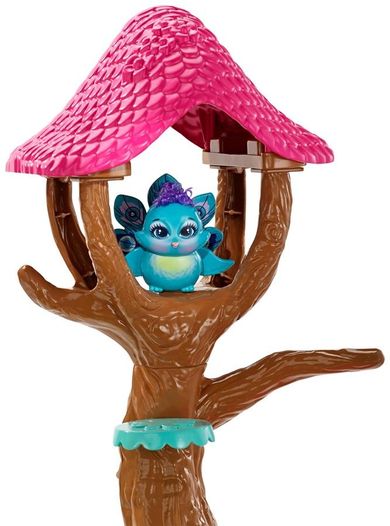 Enchantimals, Casa de padure, set cu figurine