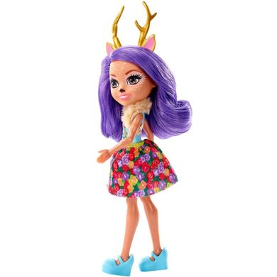Enchantimals, Danessa Deer si figurina, papusa cu accesorii