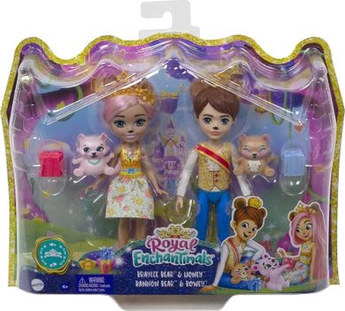 Enchantimals, Royal Braylee & Bannon, figurine cu accesorii