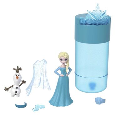 Frozen, Snow Color Reveal, papusa cu surprize, 1 buc.