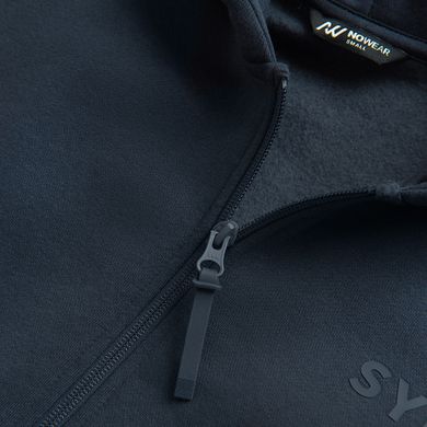 Hanorac oversize cu fermoar NOWEAR