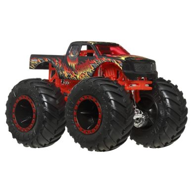 Hot Wheels, Monster Trucks, Scorcher + masina Hot Wheels, scara 1:64, JCG31