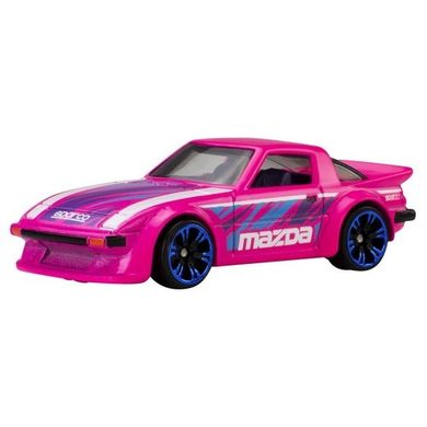 Hot Wheels, Neon Speeders, Mazda RX-7, masina, scara 1:64, JCB01