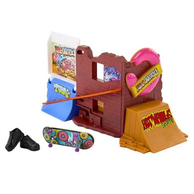 Hot Wheels, Skate, Donut Skatepark, set de joaca