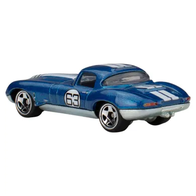 Hot Wheels, Vintage Racing Club, Jaguar Lightweight E-Type, masina, scara 1:64