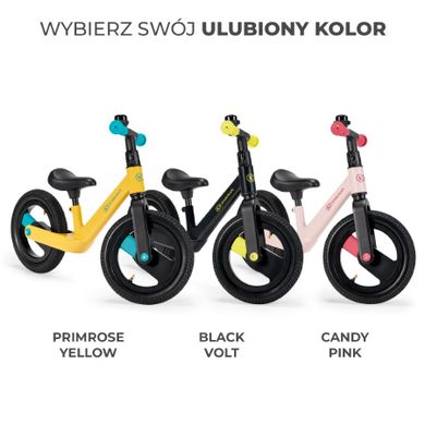Kinderkraft, GoSwift, bicicleta fara pedale, negru
