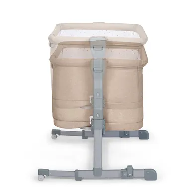 Kinderkraft, Side2Bed, patut suplimentar 3 in 1, Beige Melange