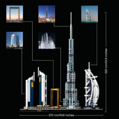 LEGO Architecture, Dubai, 21052