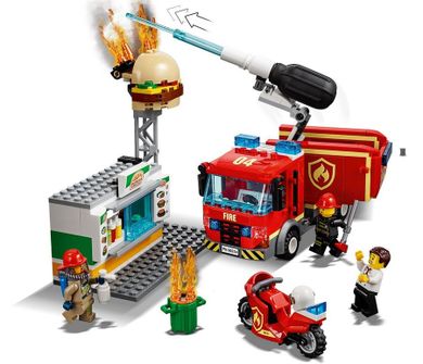 LEGO City Fire, Stingerea incendiului de la Burger Bar, 60214