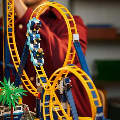 LEGO Icons, Roller-coaster cu bucle, 10303