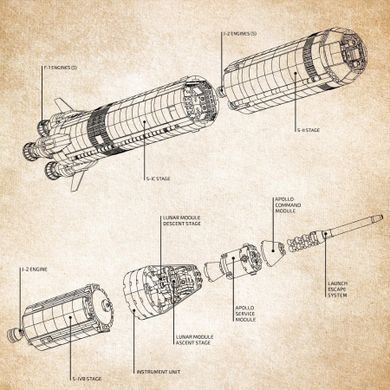 LEGO Ideas, NASA Apollo Saturn V, 92176