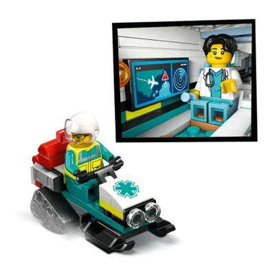 LEGO LEGO City, Avion-ambulanta pentru urgente, 60465