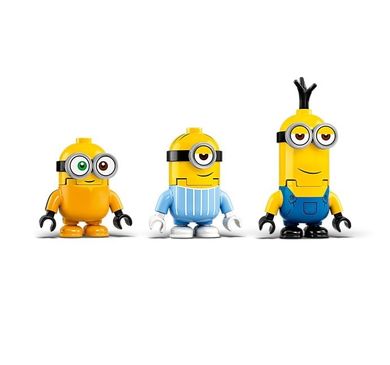 LEGO Minions, Figurine Minioni din caramizi, 75551