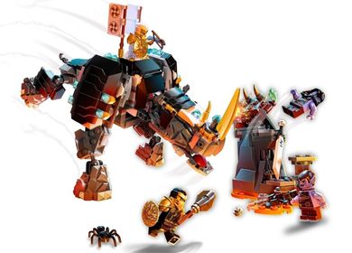 LEGO NINJAGO, Creatura Minotaur a lui Zane, 71719