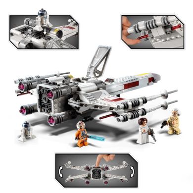 LEGO Star Wars, X-Wing Fighter al lui Luke Skywalker, 75301