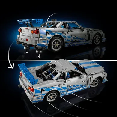 LEGO Technic, Masina Nissan Skyline GT-R (R34) din Mai furios, mai iute, 42210