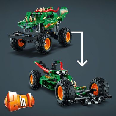LEGO Technic, Monster Jam Dragon, 42149