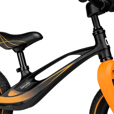 Lionelo, Bart Air, bicicleta fara pedale, casca gratuita, Sport Black