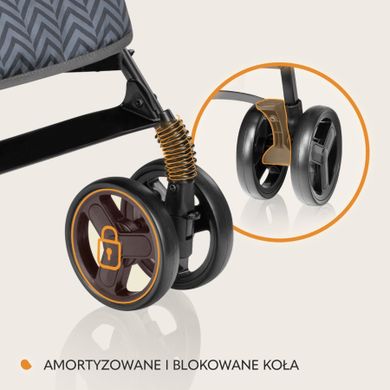 Lionelo, Elia, carucior sport, 6-15 kg, Graphite