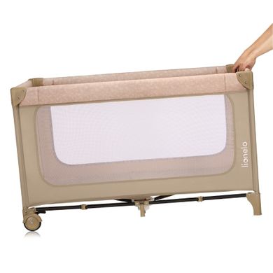 Lionelo, Jasmin, patut de calatorie, Easy Fold, Beige Sand