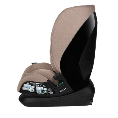 Lionelo, Lavender I-Size, scaun auto, Beige Latte, 76-150 cm