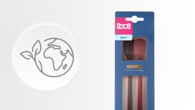 Lovi, lingurita pentru bebelusi, Tamarillo, 2 buc.