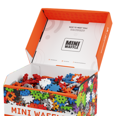 Marioinex, Mini Waffle, Constructor, set de constructie, 500 piese