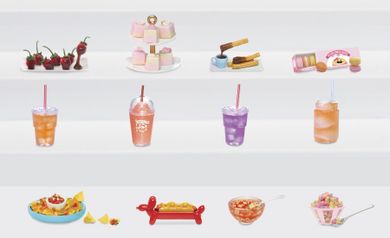 MGA's Miniverse Food, Cafe, set surpriza, 1 buc.